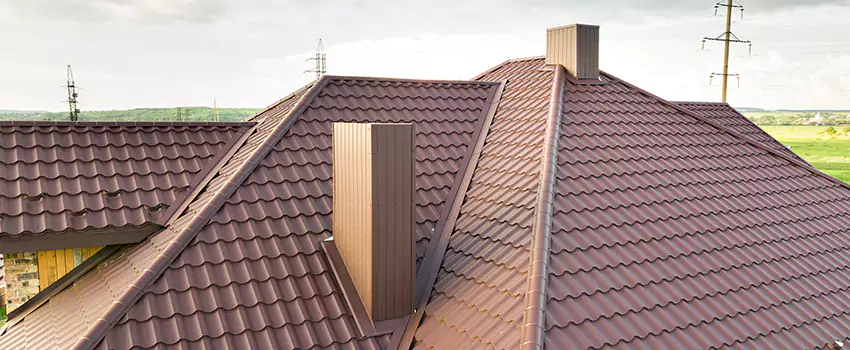 Residential Chimney Flashing Restoration in Fishers, IN