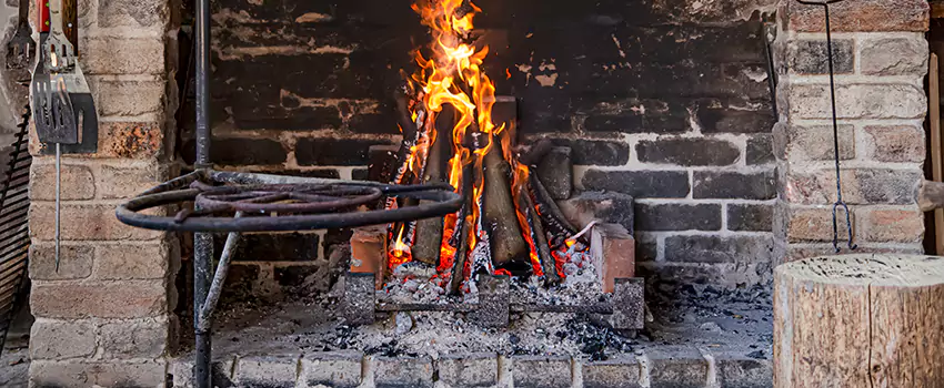 Cracked Electric Fireplace Bricks Repair Services  in Fishers, IN