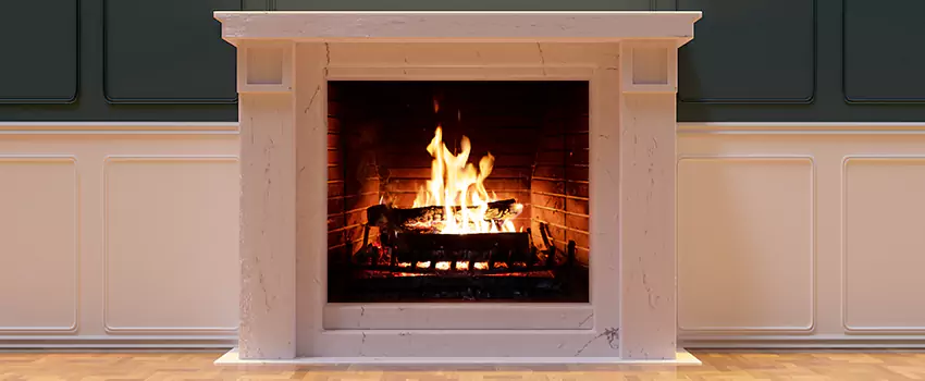 Decorative Electric Fireplace Installation in Fishers, Indiana