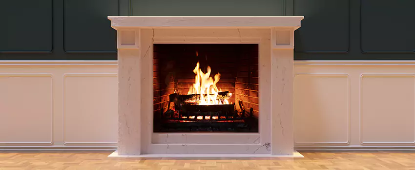 Open Flame Wood-Burning Fireplace Installation Services in Fishers, Indiana