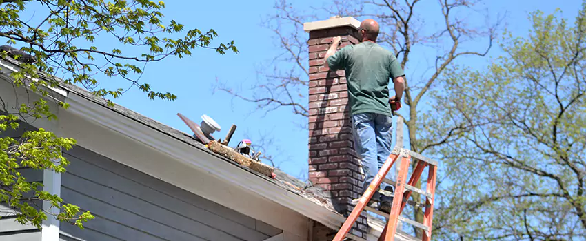 Vinyl and PVC Chimney Flashing Installation in Fishers, IN