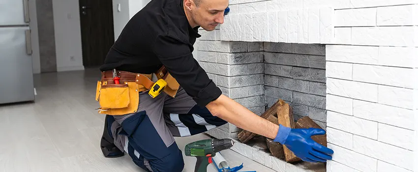 Fireplace Damaged Damper Frame Repair Services in Fishers, Indiana